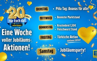 20 Jahre🎊Große Jubiläumswoche!
