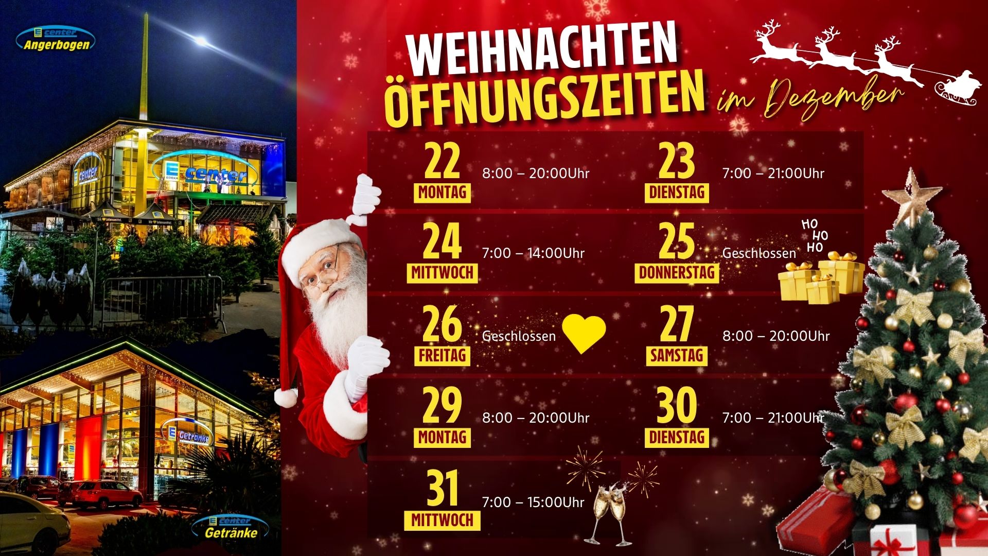 Öffnungszeiten 2025