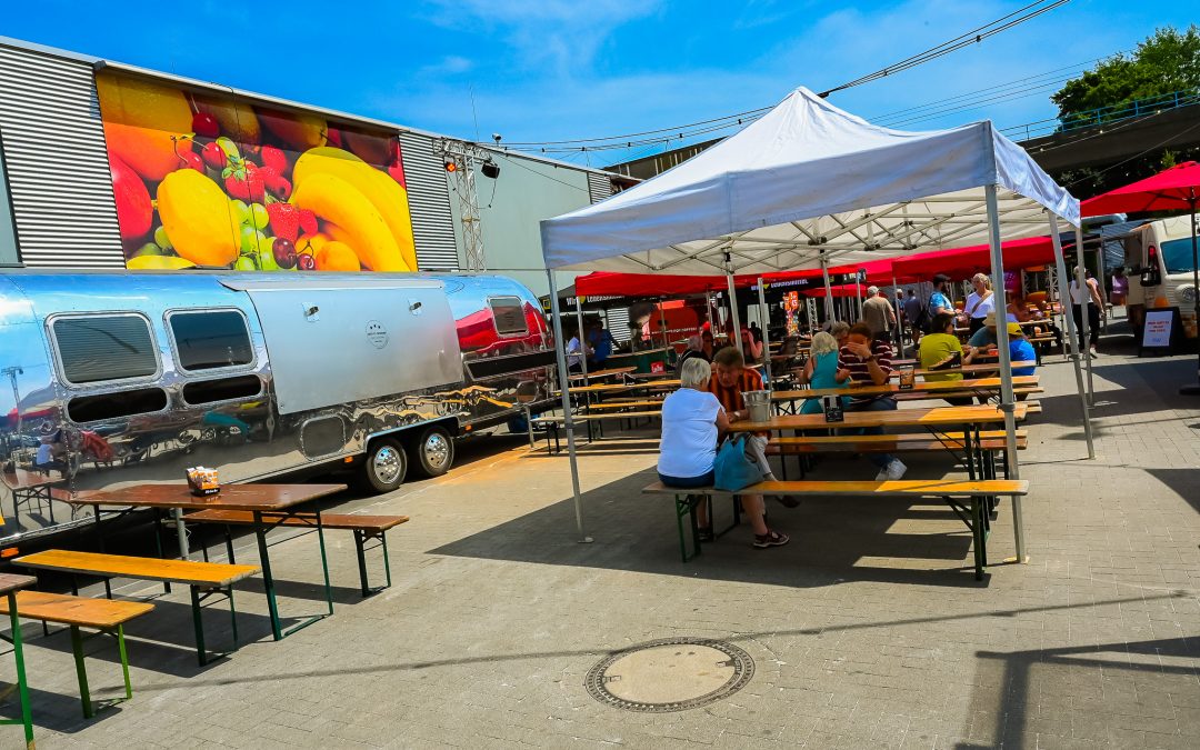 Parkplatz-Information zum Street Food Festival
