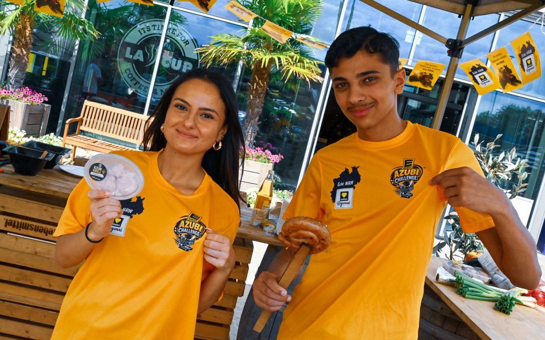 Unsere Azubis stellen sich der EDEKA Azubi Challenge
